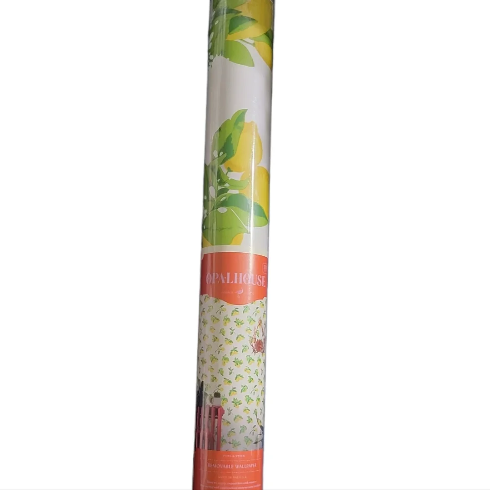 Opalhouse Lemons Peel & Stick Wallpaper Yellow